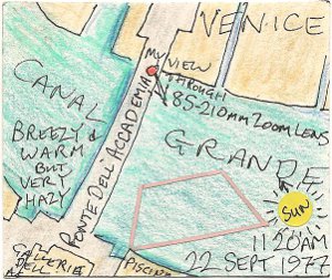 The Naviglio Grande, Venice II (map)
