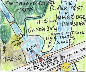 The River Test at Kimbridge (map)
