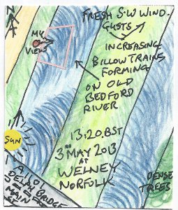 'Breezing-Up' at Welney (map)