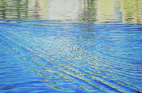 Accelerating Motor Cruiser's Wake at Abingdon (click here for more details)