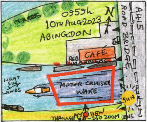 Motor Cruiser's Wake at Abingdon (map)