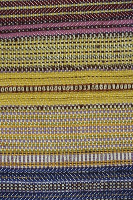 Experiments in Wool Combinations and Permutations on 'Dryad' Craft Loom